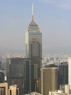 香港1992年落成的中環廣場