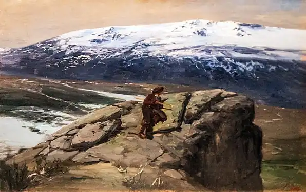 佩尼亞拉拉峰，1891年