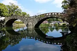位於諫早市的眼鏡橋