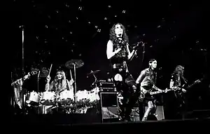 Alice Cooper performing