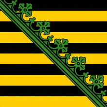 薩克森-魏森費爾斯（Saxe-Weissenfels）国旗