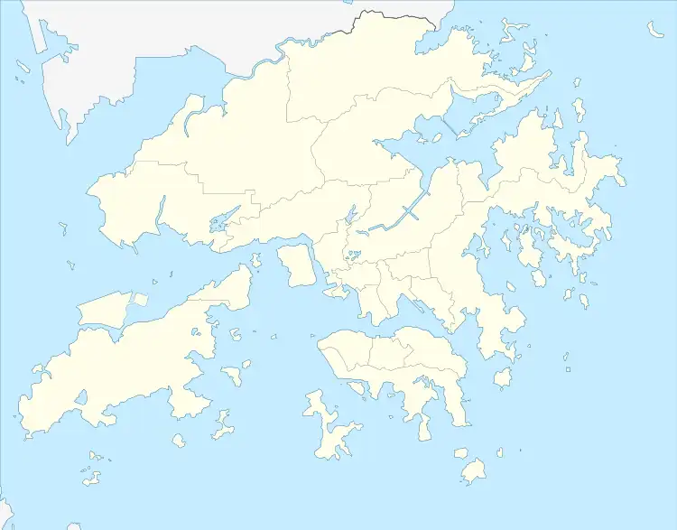 東涌在香港的位置
