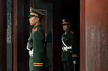 87式武警士兵冬季常服2007年