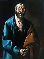 弗朗西斯柯·德·苏巴朗：圣彼得的眼泪，1633年