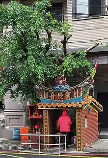 板橋青翠市場的信仰中心：民治街觀世音廟