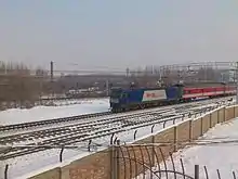 路線：沈山線列車：和谐3型电力机车