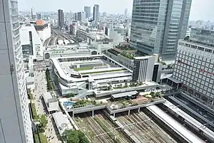 新宿站全景（2018年6月22日）
