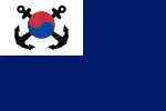大韩民国舰艏旗，基于大韩民国国旗