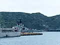 2013年中正軍港營區開放活動，由12號碼頭鳳陽軍艦（FFG-933）艦尾右舷，東望11號碼頭淮陽軍艦與10號碼頭武昌軍艦（PFG-1207）艦尾。右側遠方是高雄號兩棲指揮艦（LCC-1），山上廟宇是北方澳進安宮。