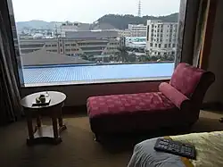 位于黄江镇的东莞太子酒店窗外景色