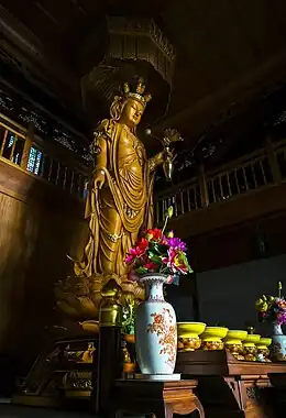 十一面观音菩薩像 - 中国浙江省宁波市七塔寺