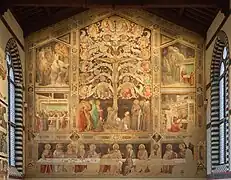 《最后的晚餐，約1330年—1340年，聖克羅切餐廳