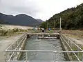 八八風災後重建的太麻里圳沉砂池