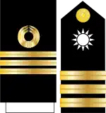 中華民國海軍中校肩章及袖章