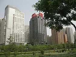 曲江新区城牆公園一帶